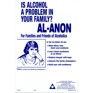 Al-Anon Woman poster (M-22)