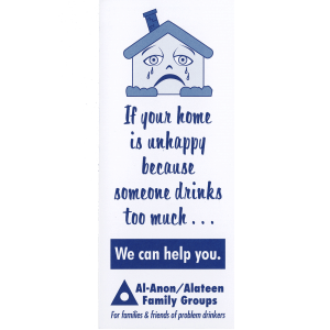 Unhappy house bookmark (M-76)