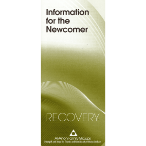 (S-04) Information for the Newcomer